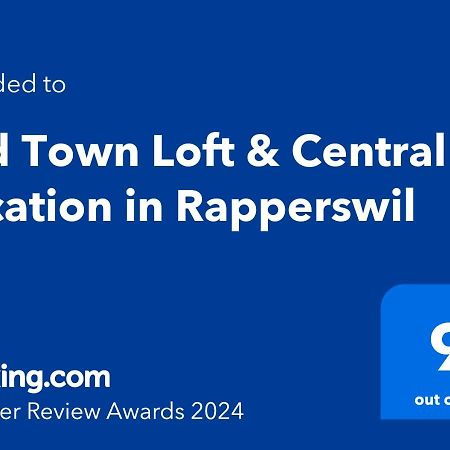 Old Town Loft & Central Location In Rapperswil Buitenkant foto