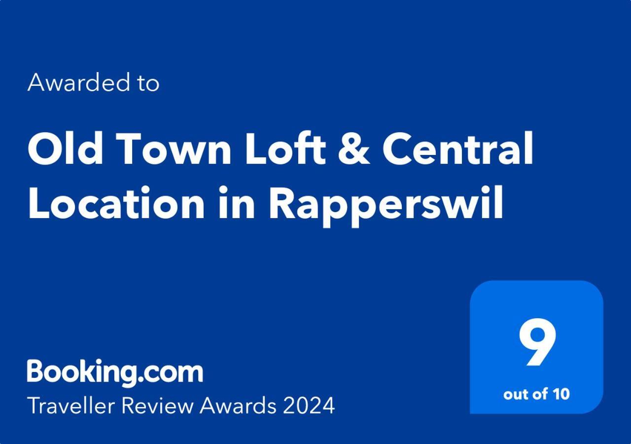Old Town Loft & Central Location In Rapperswil Buitenkant foto